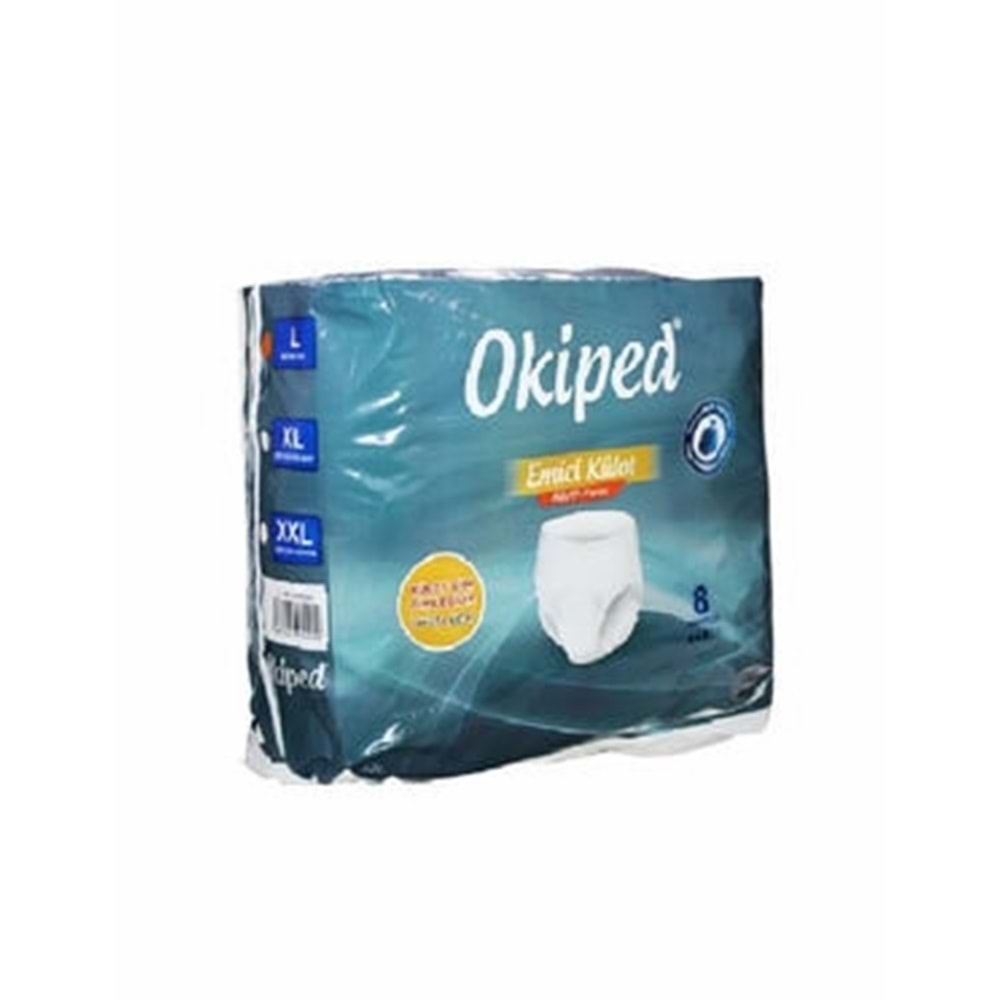 Okiped Emici Külot XLarge 8li Hasta Alt Bezi