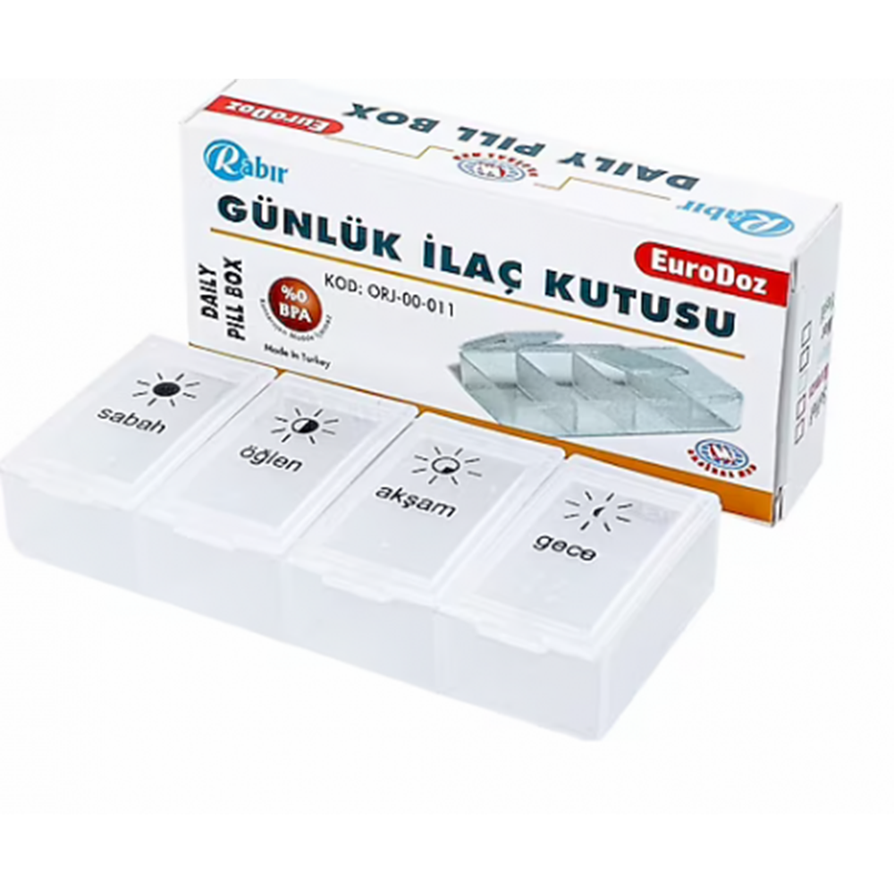 Günlük İlaç Saklama Kutusu
