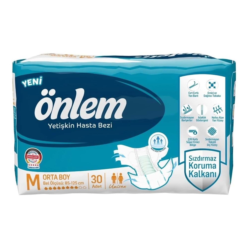 Önlem Belbantlı Medium Hasta Altı Bezi