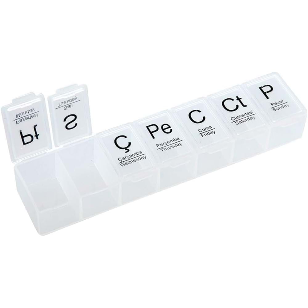 Haftalık İlaç Saklama Kutusu