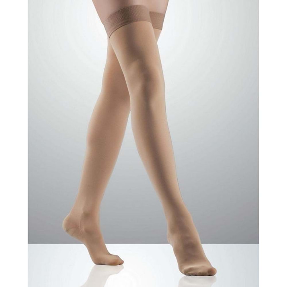 Ortabasınç 280 Den Diz Üstü Ucu Açık NO: 5 Varis Çorabı