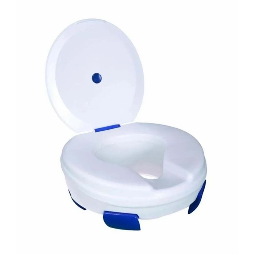 Klozet Yükseltici WC Yükseltici Klipsli Kapaklı