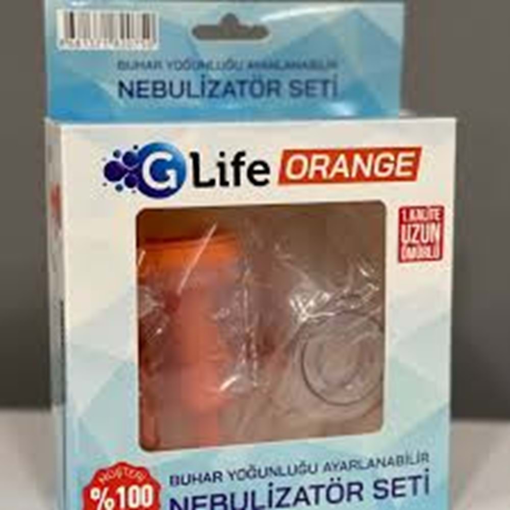 Nebul Maskesi Yeni Nesil Glife Orange
