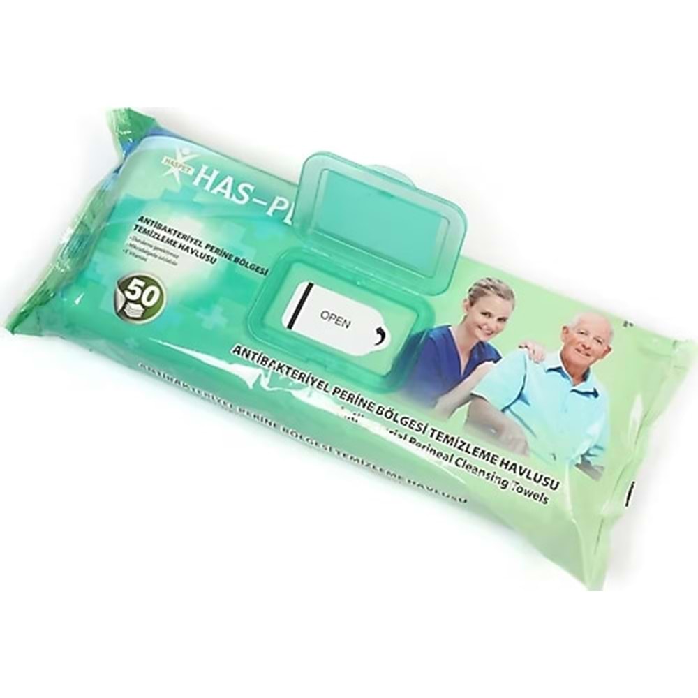 Haspet Perine Temizleme Havlusu 50 Yaprak