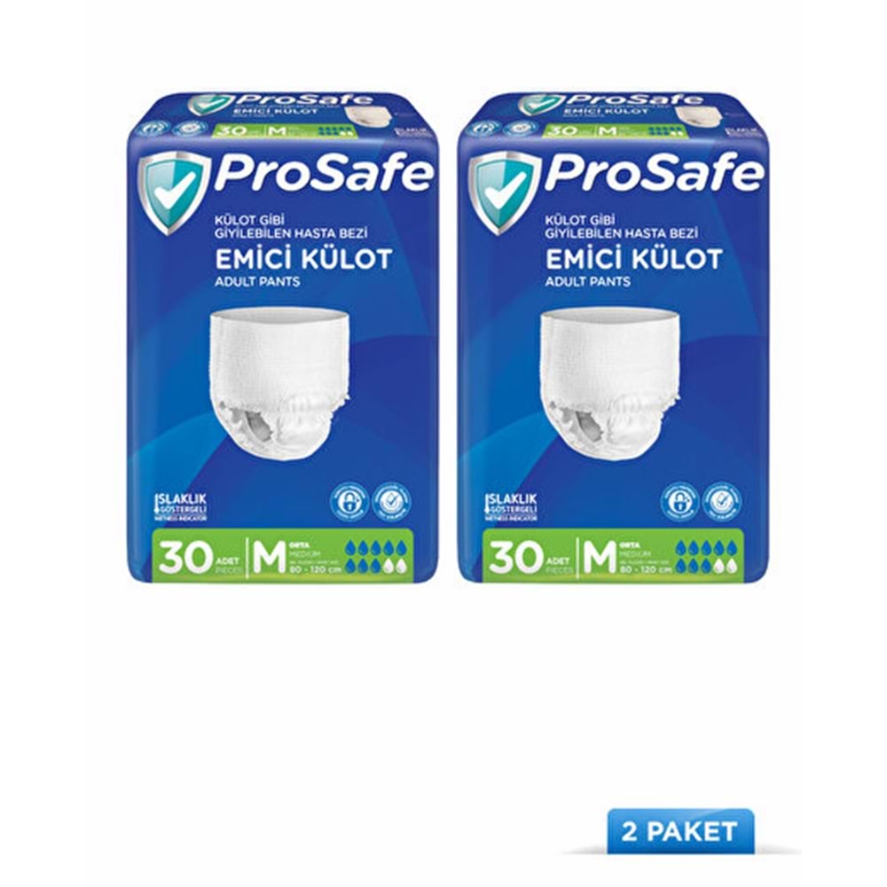Prosafe Emici Külot Medium 30*2 60 adet