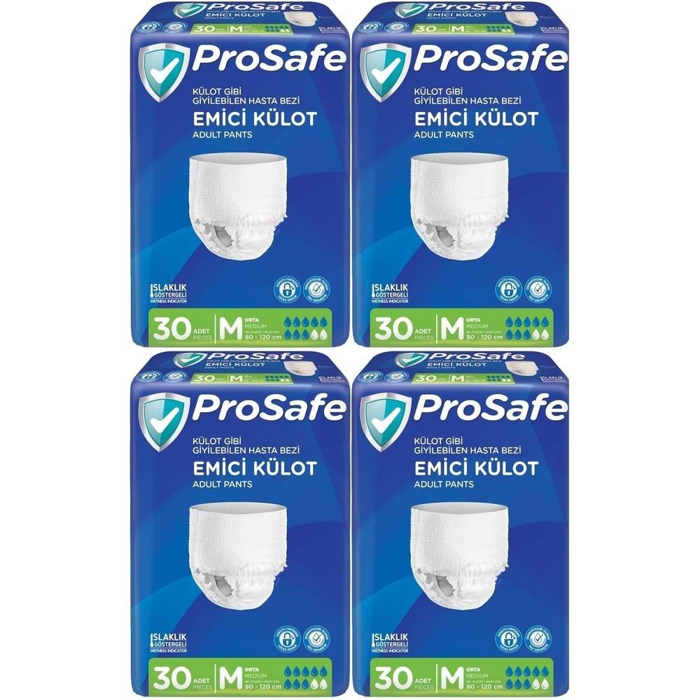 Prosafe Emici Külot Medium 30*4 120 adet