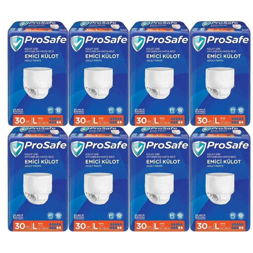 Prosafe Emici Külot Large 30*8 240 adet