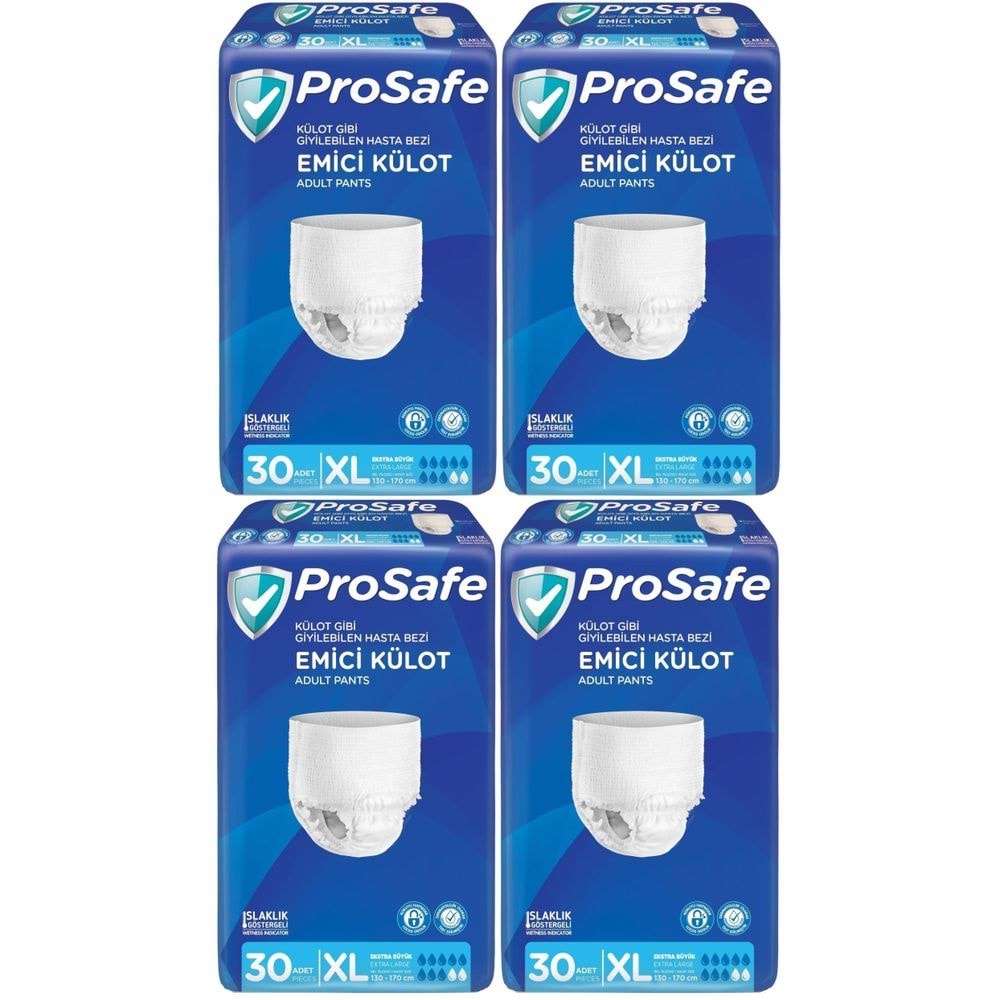 Prosafe Emici Külot XLarge 30*4 120 adet