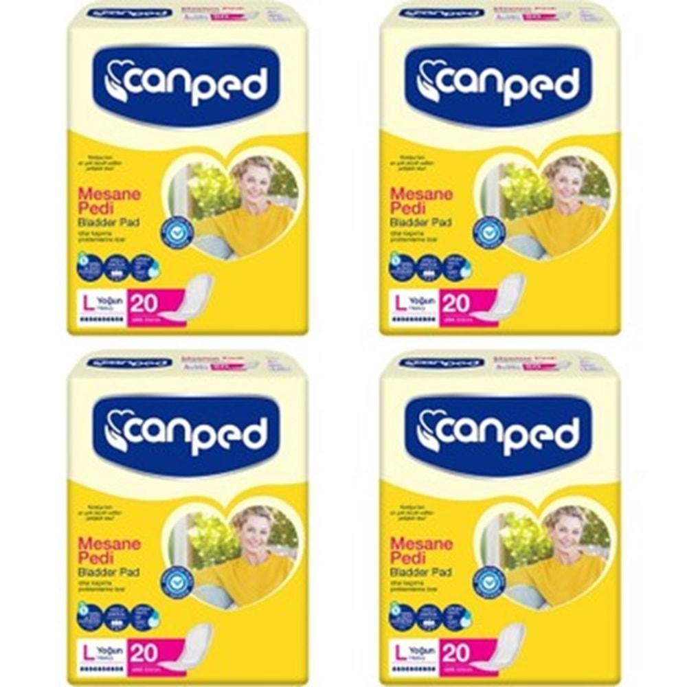 Canped Mesane Pedi Yoğun Large 20*4 80 Adet