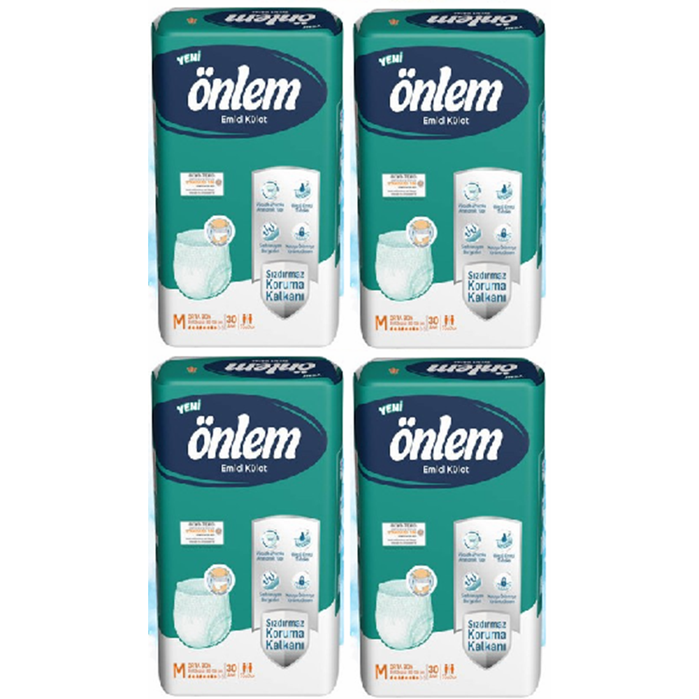 Önlem Emici Külot Medium 30*4 120 adet