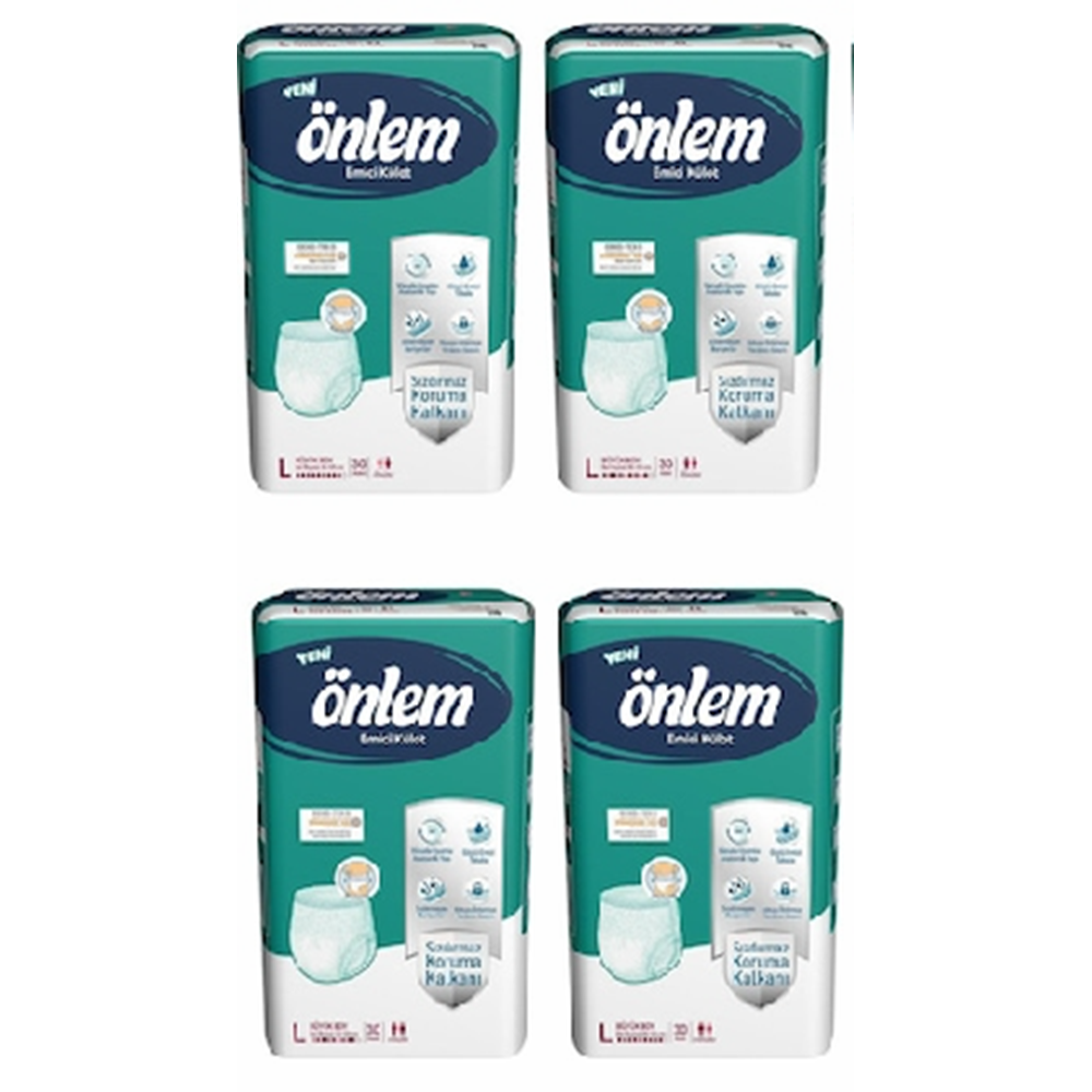 Önlem Emici Külot Large 30*4 120 adet