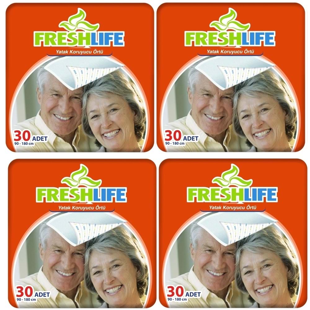Freshlife 90*180 Yatak Koruyucu 30*4 120 Adet