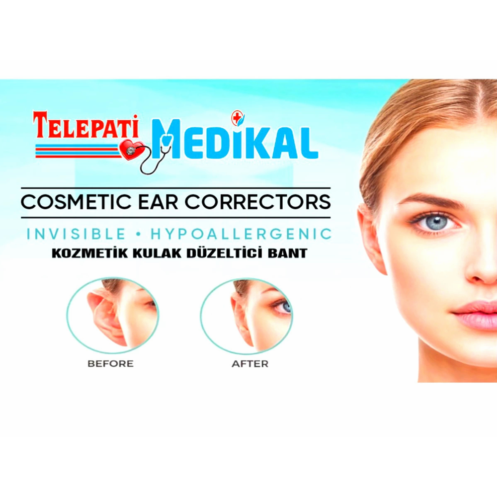 Kepçe Kulak Bandı Yapıştırma 20li