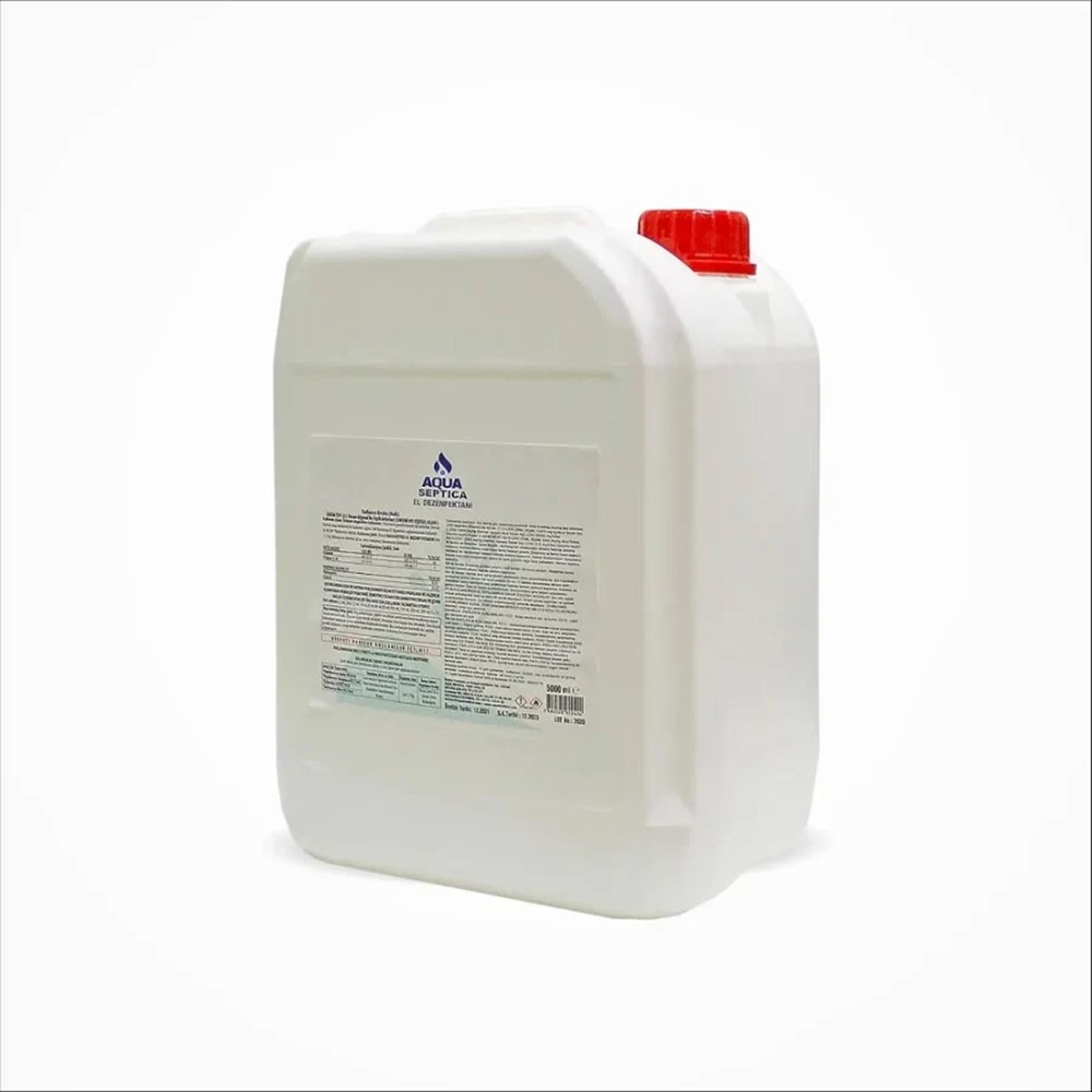 Alkollu Yüzey Temizleme Solüsyonu 5 lt Aqua
