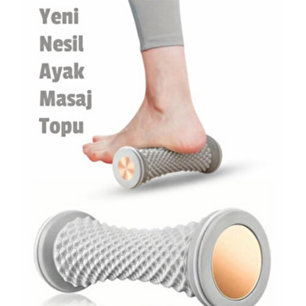 Dikenli Ayak Masaj Rulosu Duyu Topu Ayak Masaj Silindiri