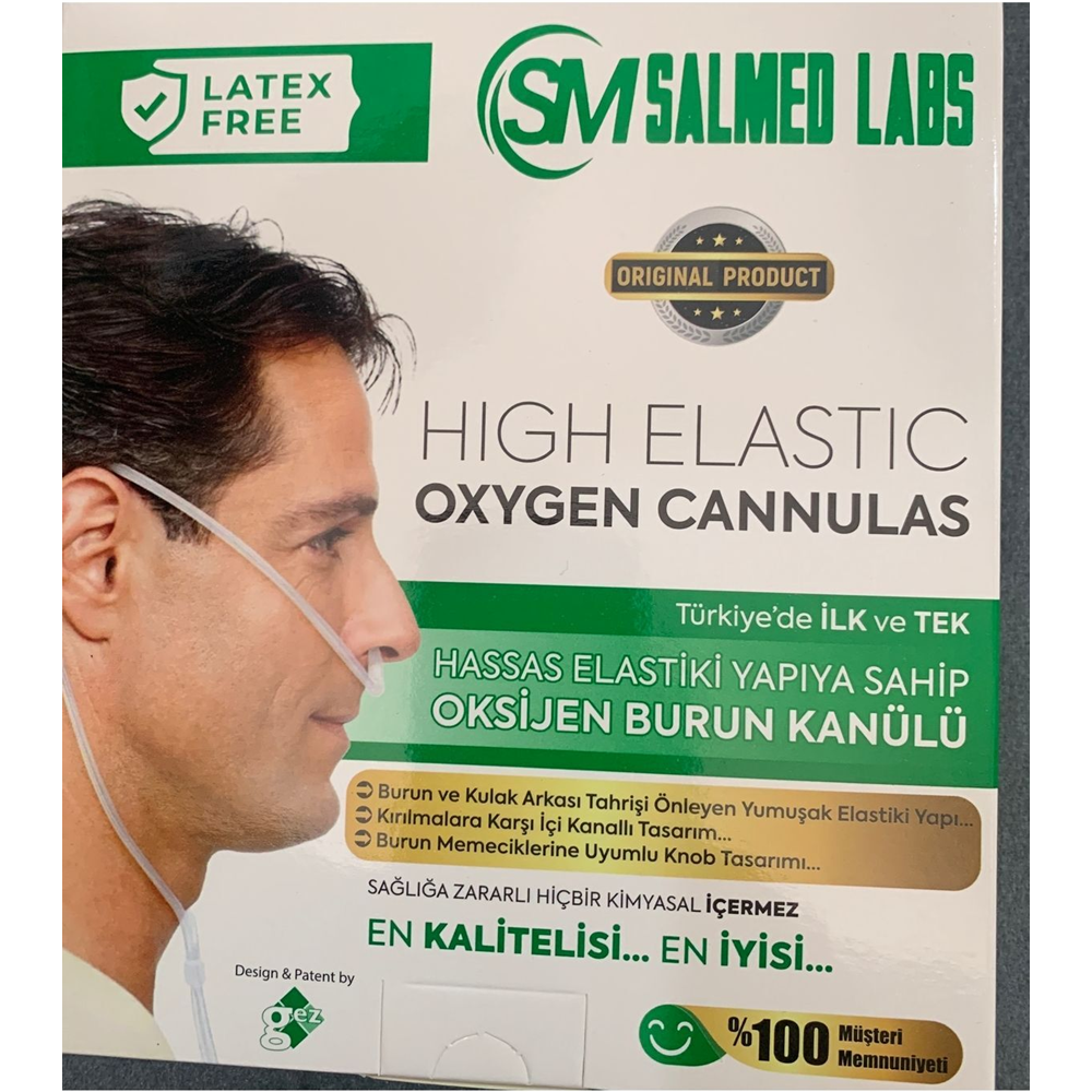 Oksijen Kanülü 7 metre Salmed Labs