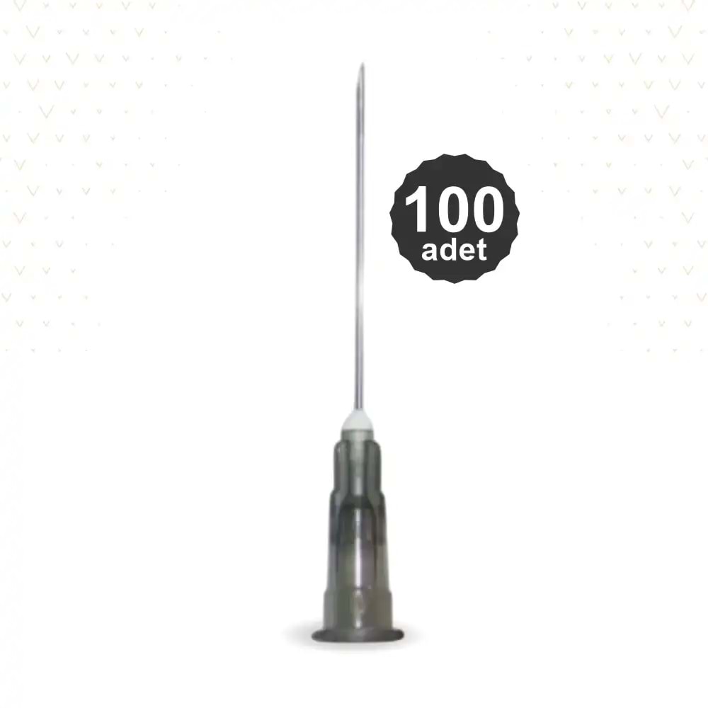 Enjektör İğne Ucu Siyah 22g*1/4 (0,70*32mm)