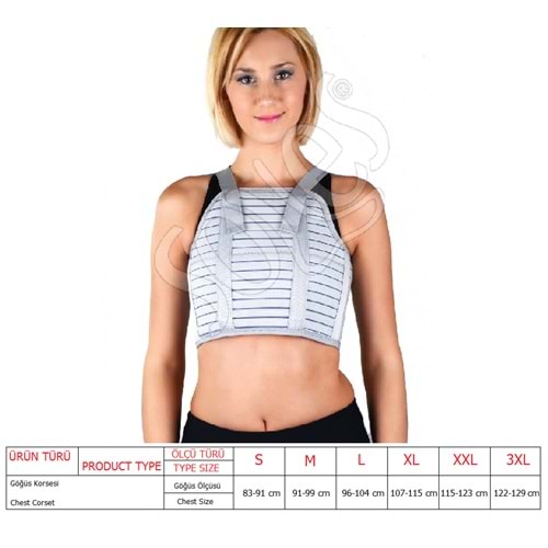 Göğüs Korsesi 3XL