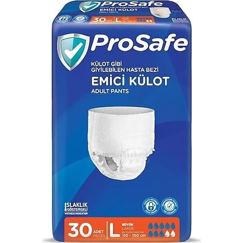 Prosafe Emici Külot Large 30 lu Hasta Alt Bezi