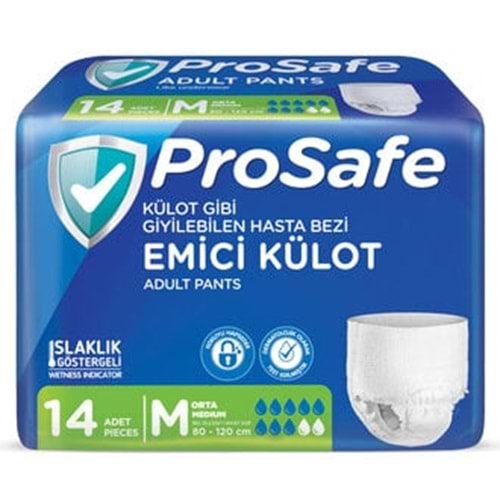 Prosafe Bel Bantlı Medium 30 lu Tekstil Hasta Alt Bezi