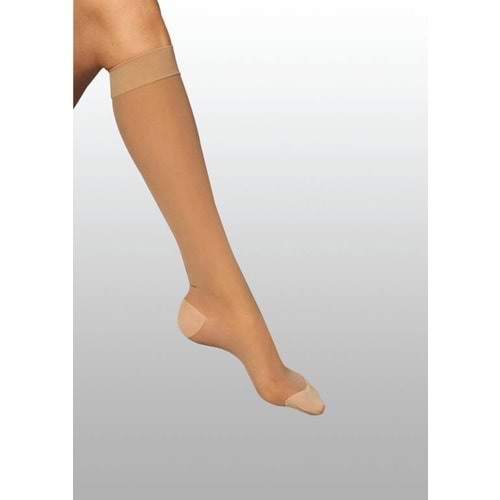 Ortabasınç 280 Den Diz Altı Ucu Açık NO: 5 Varis Çorabı