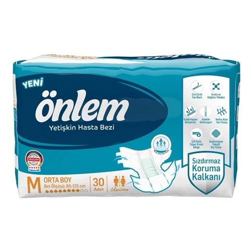 Önlem Belbantlı Medium Hasta Altı Bezi