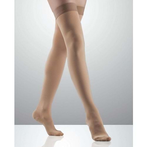 Ortabasınç 280 Den Diz Üstü Ucu Açık NO: 4 Varis Çorabı