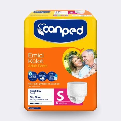 Canped Emici Külot 30lu Small Hasta Alt Bezi