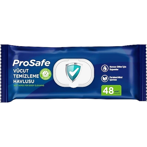 Prosafe Vücut Temizleme Havlusu 48li