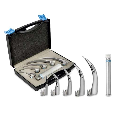 Laringoskop Set 5 Blayt 0-1-2-3-4 Endostal