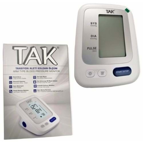 Tam Otomatik Koldan Ölçer Tansiyon Aleti