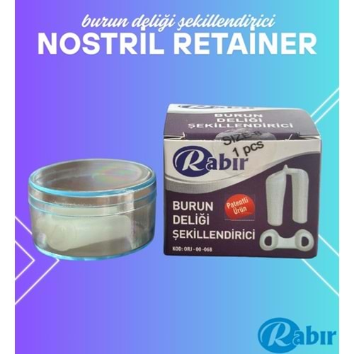 Burun Deliği Şekillendirici Rabır 6-7-8