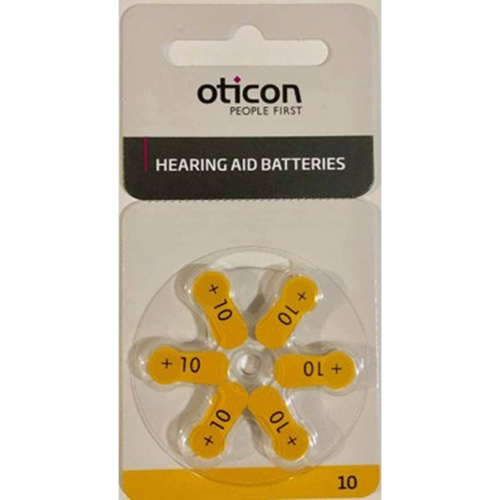 Oticon No:10 İşitme Cihaz Pili