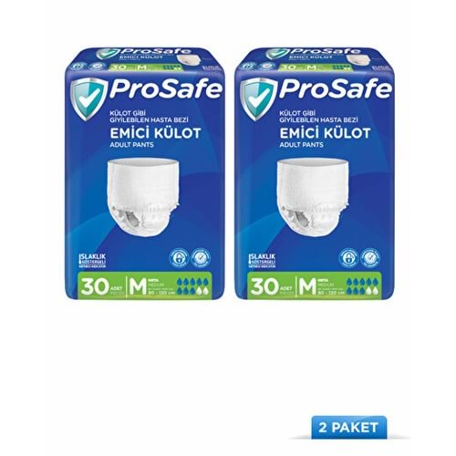 Prosafe Emici Külot Medium 30*2 60 adet