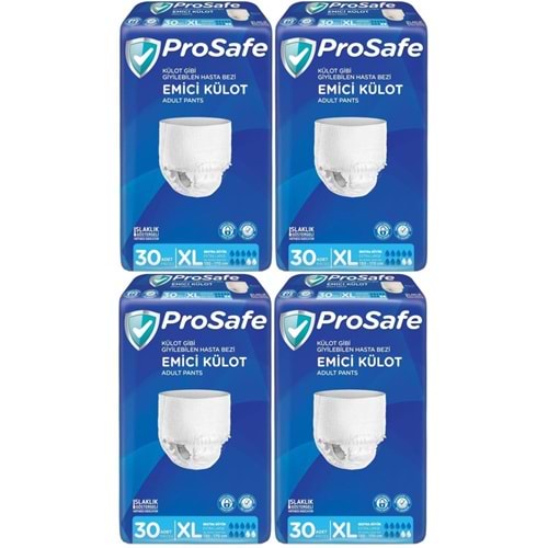 Prosafe Emici Külot XLarge 30*4 120 adet