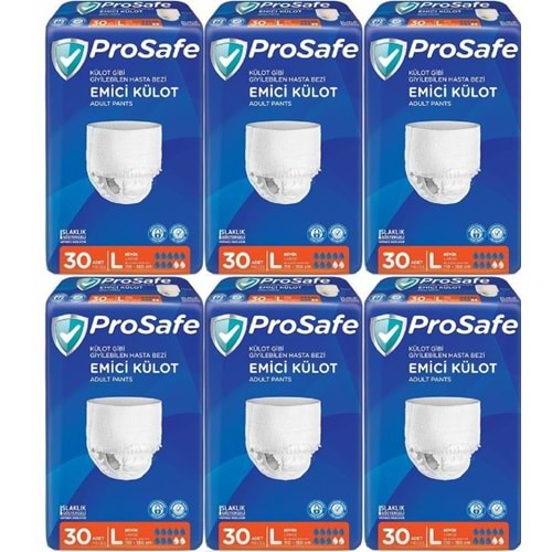 Prosafe Emici Külot Large 30*6 180 adet
