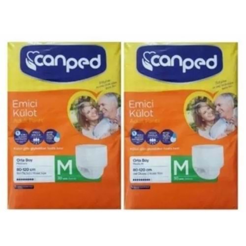 Canped Emici Külot Medium 30*2 60 adet