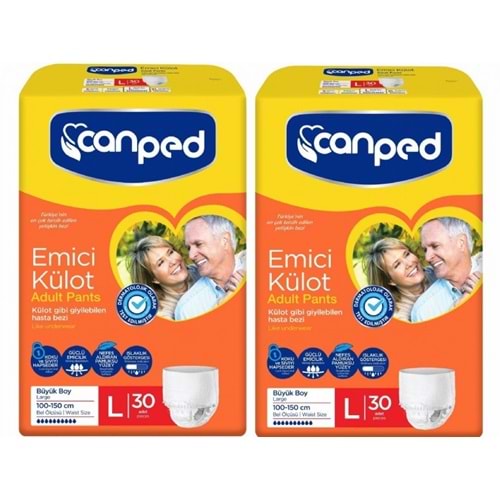 Canped Emici Külot Large 30*2 60 adet
