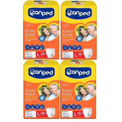 Canped Emici Külot Large 30*4 120 adet