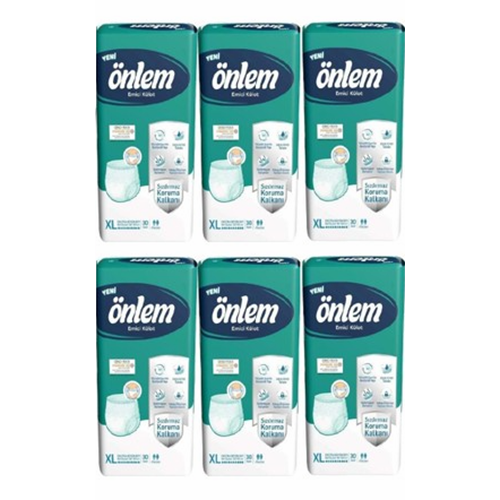 Önlem Emici Külot XLarge 30*6 180 adet