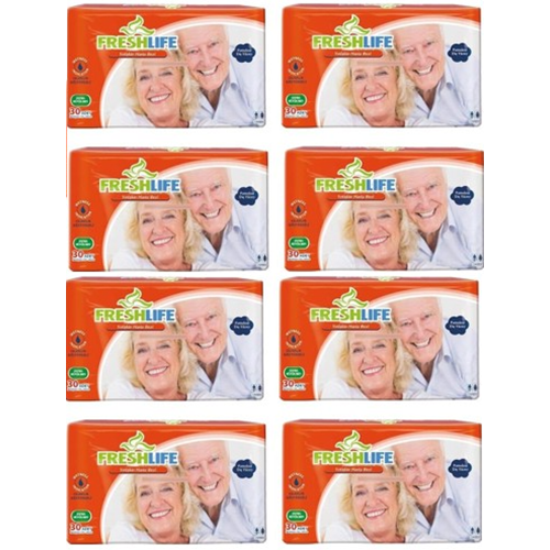 Freshlife Bel Bantlı XLarge Tekstil Hasta Alt Bezi 30*8 240 adet