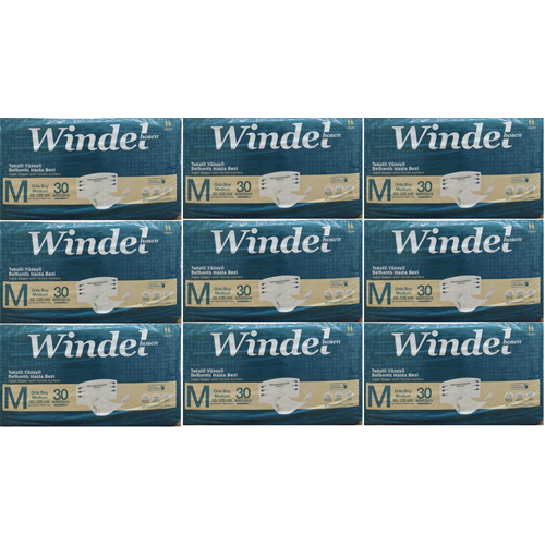 Windel Belbantlı Medium Hasta Alt Bezi 30*8 240 Adet
