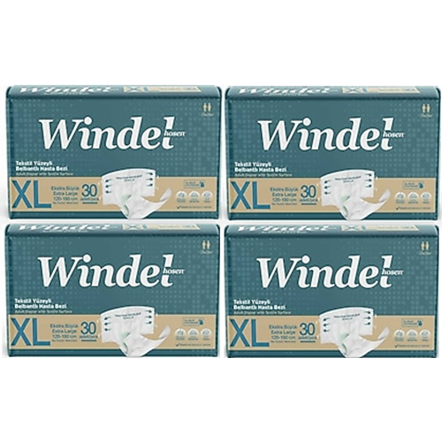 Windel Belbantlı XLarge Hasta Alt Bezi 30*4 120 Adet