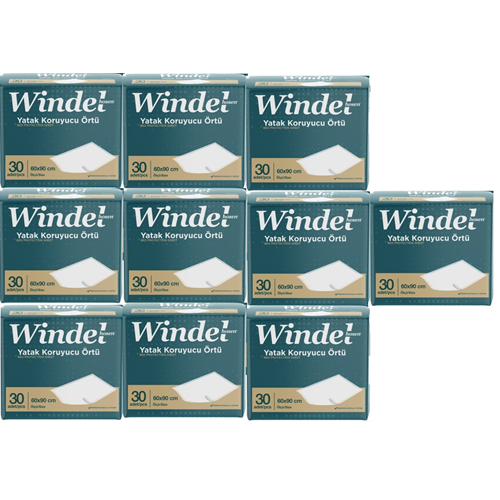 Windel 60*90 Yatak Koruyucu 30*10 300 Adet