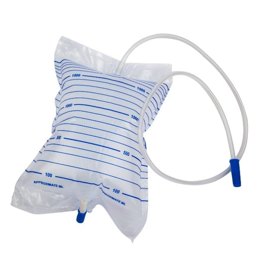 İdrar Torbası Düz Musluk 2000ml
