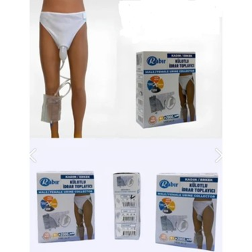 Külotlu İdrar Toplayıcı 2000ml torba hediyeli
