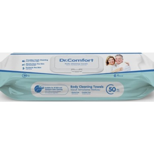 Dr.Confort Vücut Temizleme Havlusu 50li