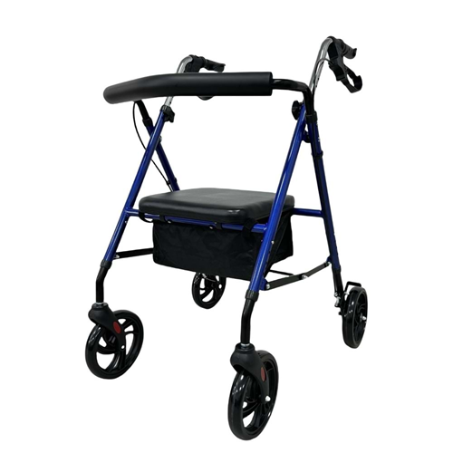 Respirox Rolatör Katlanır Çantalı Mavi