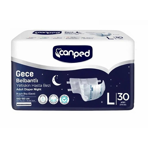 Canped Gece Bel Bantlı Large 30lu