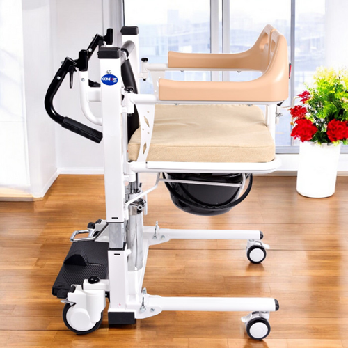 Comfort Plus DM-160 Tuvaletli Tekerlekli Sandalye (MANUEL) Ayak Pedallı